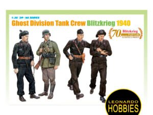 Ghost Division Tank Crew Blitzkrieg 1940 Escala 1/35 Dragon 6654