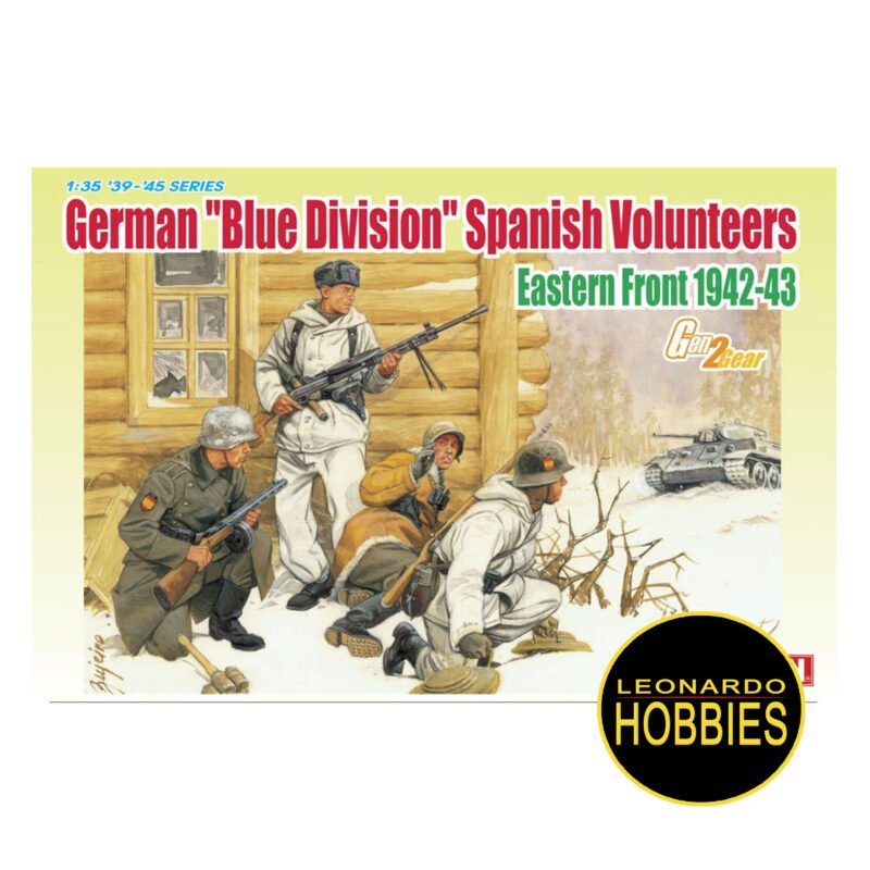 German Blue Division Spanish Volunteers Eastern Front 1942-43 Escala 1/35 Dragon 6674