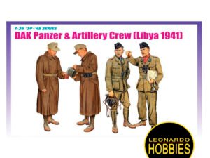 DAK Panzer & Artillery Crew (Libya 1941) Escala 1/35 Dragon 6693