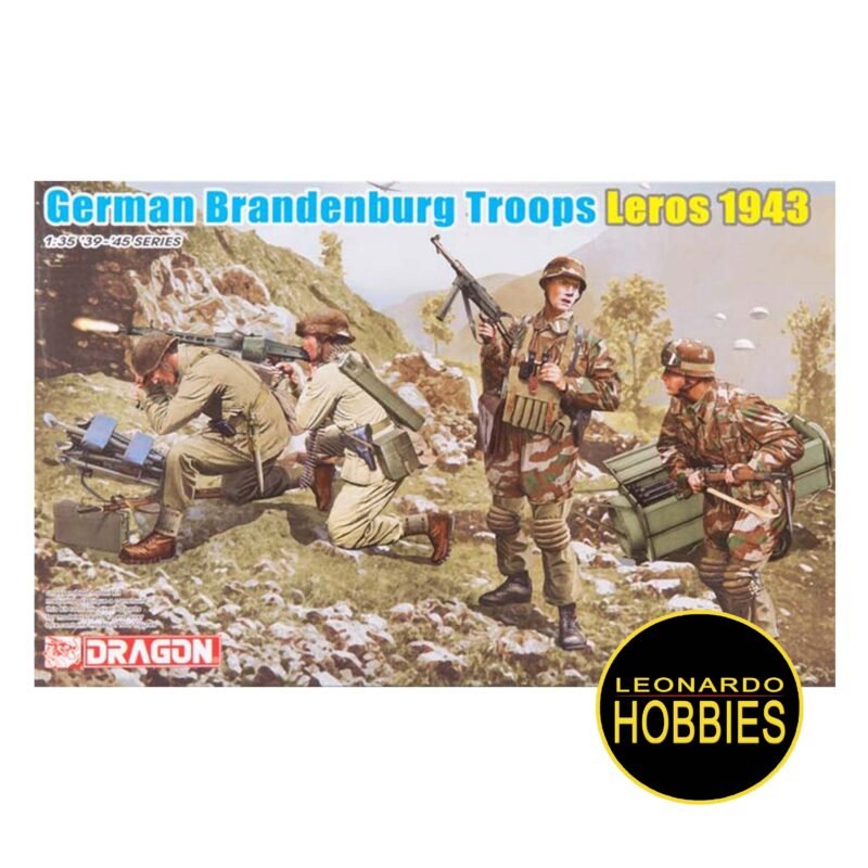 German Brandenburg Troops (Leros 1943) Escala 1/35 Dragon 6743