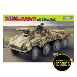 Sd.Kfz.234/3 mit 7.5cm KwK (Premiun Edition) Escala 1/35 Dragon 6786