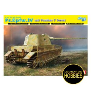 Pz.Kpfw.IV mit Panther F Turret Escala 1/35 Dragon 6824