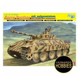 Bergepanther Mit Aufgesetztem Escala 1/35 Dragon 6835