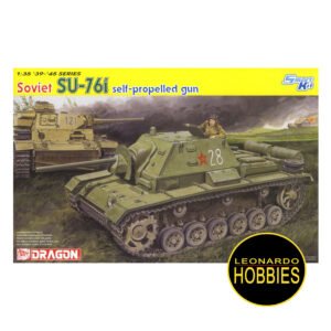 Soviet SU-76i Self-Propelled Gun (Smart Kit) Escala 1/35 Dragon 6838