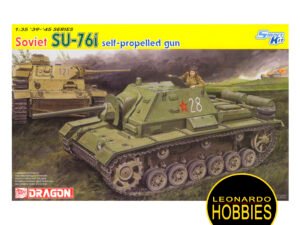 Soviet SU-76i Self-Propelled Gun (Smart Kit) Escala 1/35 Dragon 6838