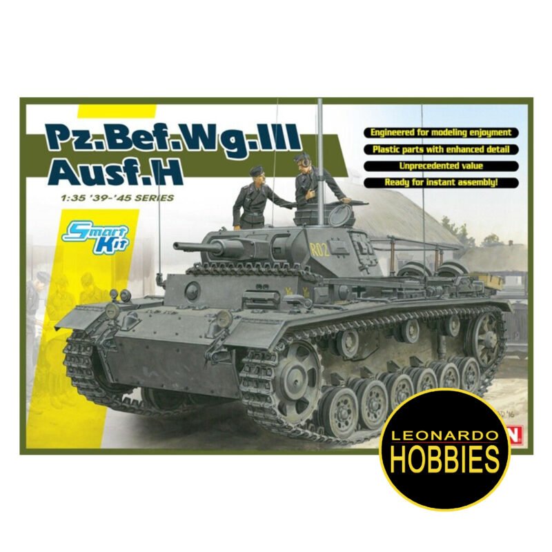 Pz.Bef.Wg.III Ausf.H Escala 1/35 Dragon 6844