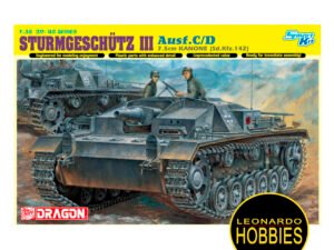 Sturmgeschütz III Ausf C/D 7.5cm Kanone (SdKfz 142) Escala 1/35 Dragon 6851