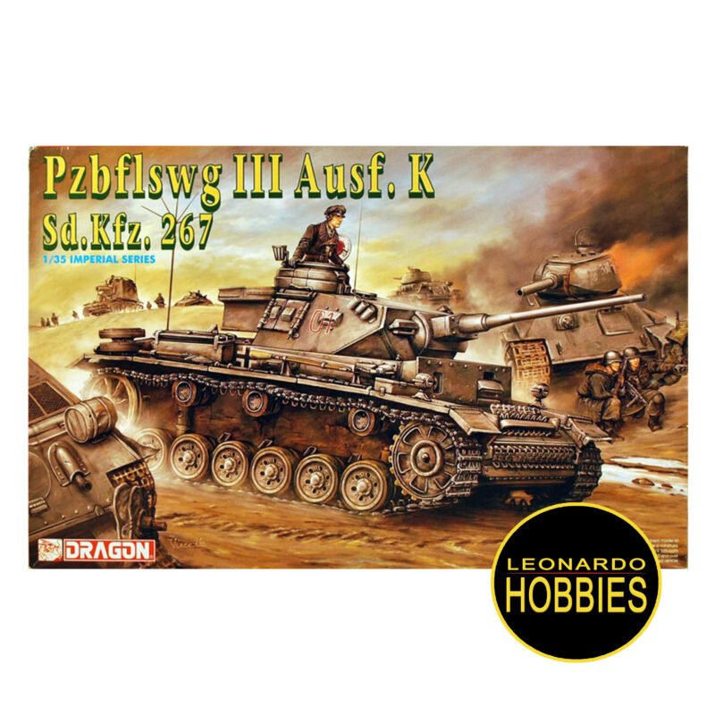Pz.Bef.Wg.III Ausf. K Sd.Kfz 267 Escala 1/35 Dragon 9018