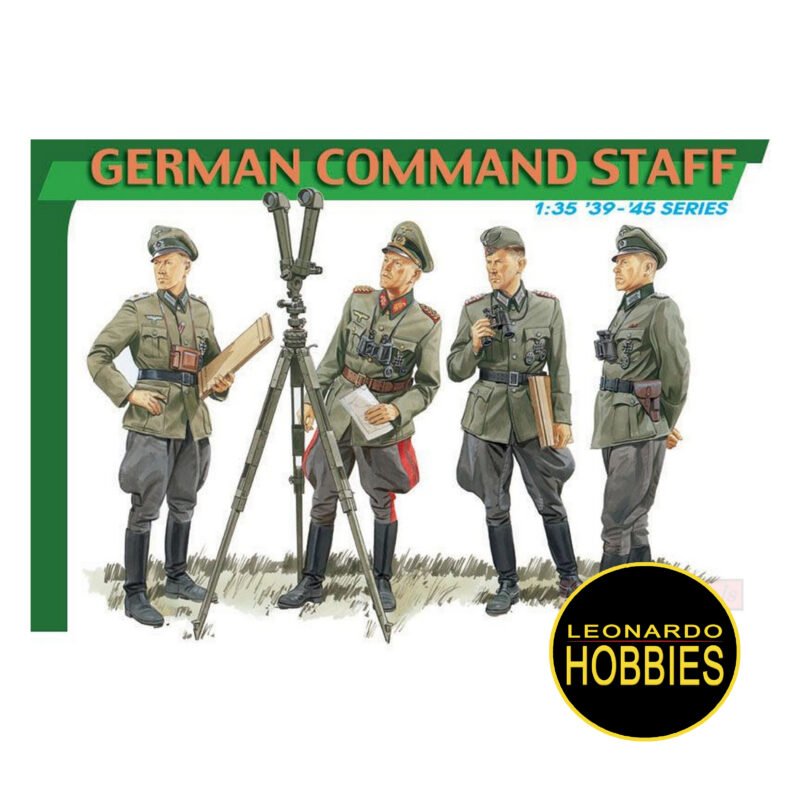 Sd.Kfz.251/6 Ausf.C Command Vehicle + German Comand Staff Escala 1/35 Dragon 9150 - Imagen 2