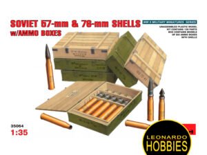 Soviet 76mm Ammunition Escala 1/35 Miniart 35064