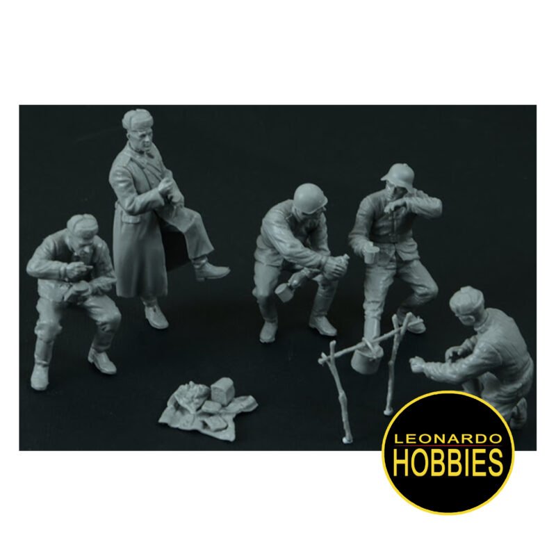 Soviet Gun Crew at Rest (Special Edition) Escala 1/35 Miniart 35109 - Imagen 2