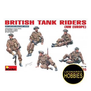British Tank Riders (NW Europe) Escala 1/35 Miniart 35118