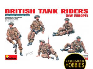 British Tank Riders (NW Europe) Escala 1/35 Miniart 35118