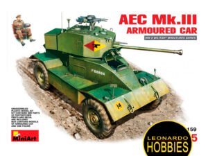 AEC Mk III Armoured Car Escala 1/35 Miniart 35159