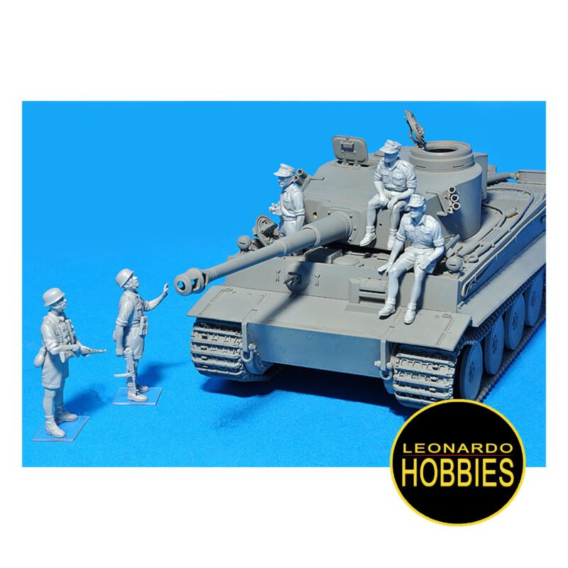 German Paratroopers & Tankers (Italy 1943) Escala 1/35 Miniart 35163 - Imagen 2