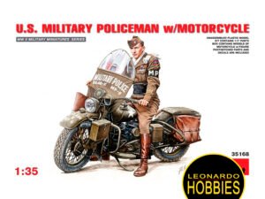 U.S. Millitary Policeman with Motorcycle Escala 1/35 Miniart 35168