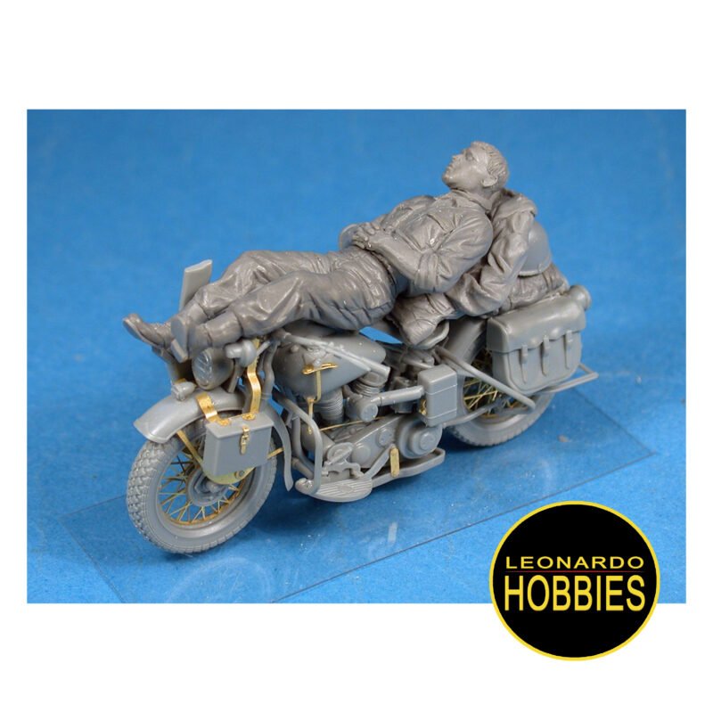 Rest on Motorcycle Escala 1/35 Miniart 35176 - Imagen 2