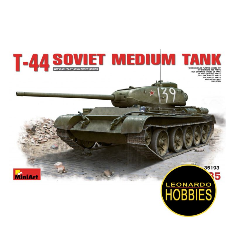 T-44 Soviet Medium Tank Escala 1/35 Miniart 35193