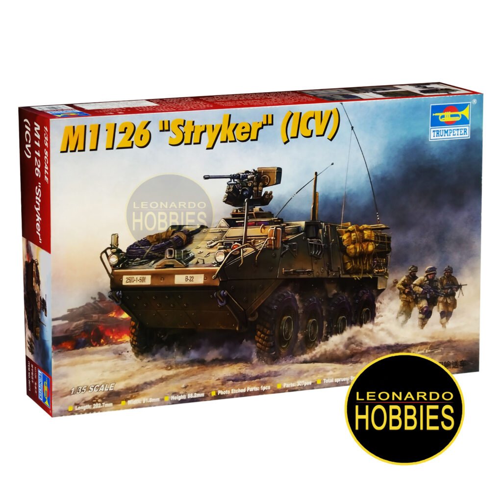 M1126 Stryker ICV Escala 1/35 Trumpeter 00375 – Leonardo Hobbies