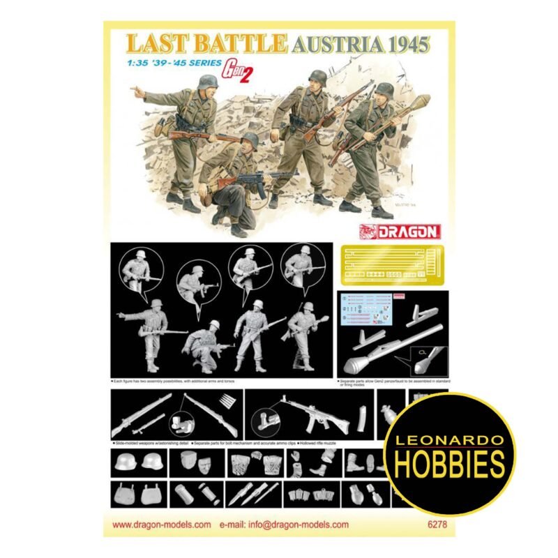 Last Battle Austria 1945 (GEN2) Escala 1/35 Dragon 6278 - Imagen 2