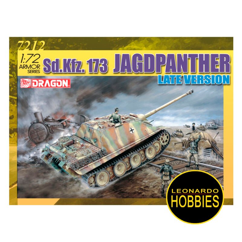 Sd.Kfz.173 Jagdpanther Late Production Escala 1/72 Dragon 7212