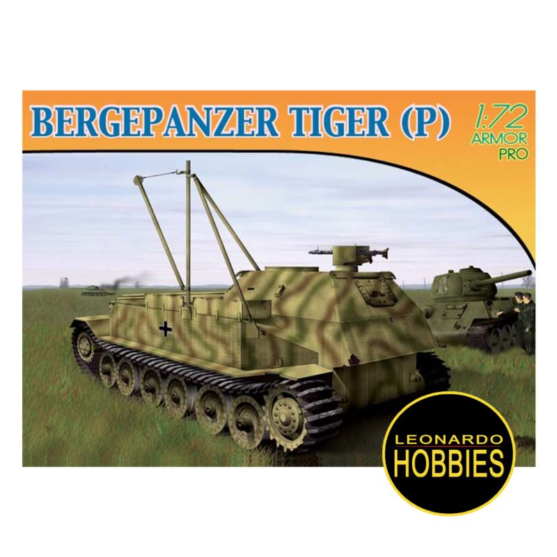 Bergepanzer Tiger (P) Escala 1/72 Dragon 7227