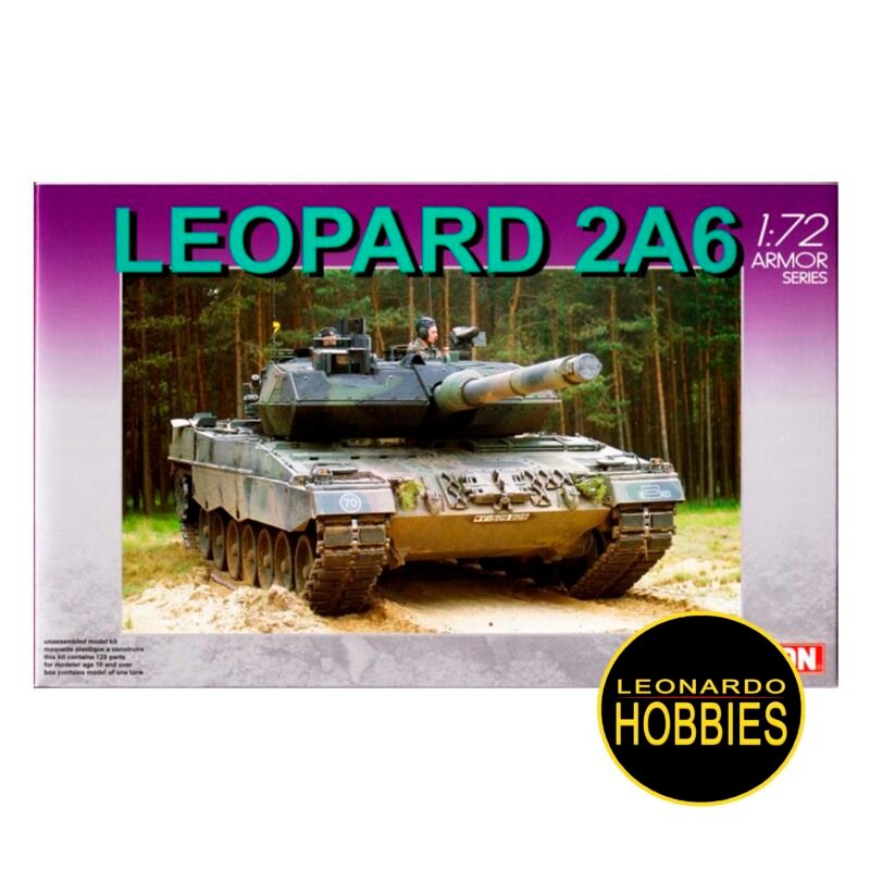 Leopard 2A6 Escala 1/72 Dragon 7232