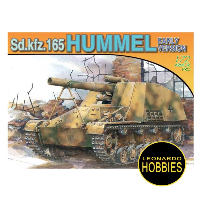 Sd.Kfz.165 Hummel Early Production Escala 1/72 Dragon 7244