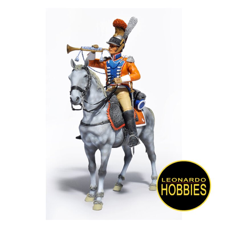 Trumpeter 2nd Westphalian Cuirassiers Regiment 1809 Escala 1/16 Miniart 16035 - Imagen 2