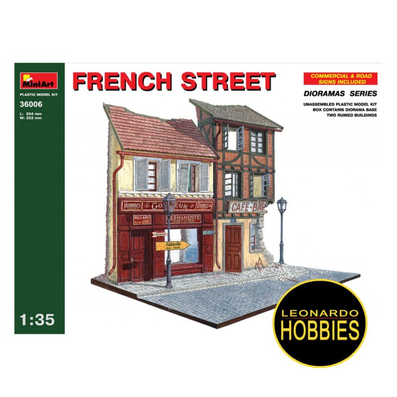 French Street Escala 1/35 Miniart 36006
