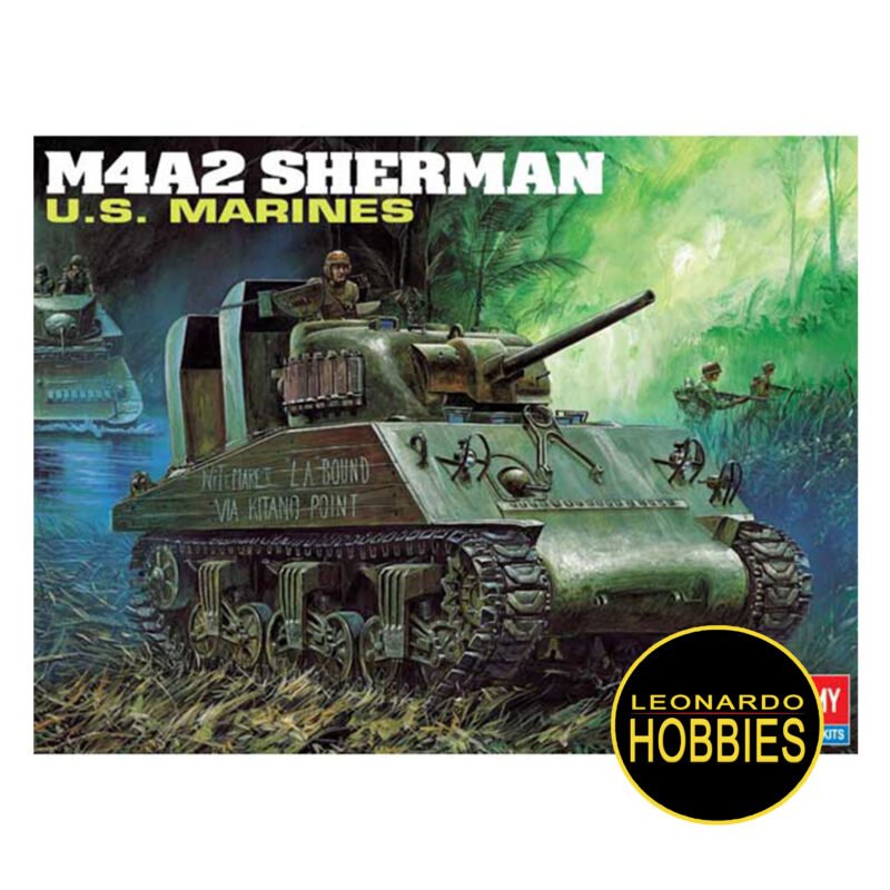 M4A2 Sherman U.S Marine Escala 1/35 Academy 13203