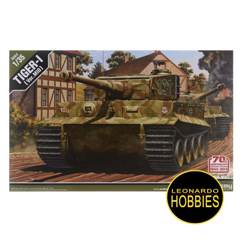 German Tiger I Mid-Version Escala 1/35 Academy 13287