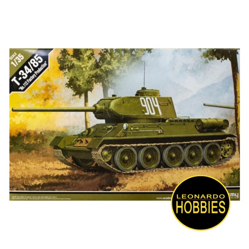 T-34/85 No.112 Factory Production Escala 1/35 Academy 13290