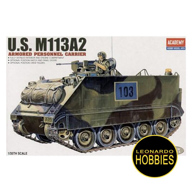 U.S. M113A2 Armored Personnel Carrier Escala 1/35 Academy 1354