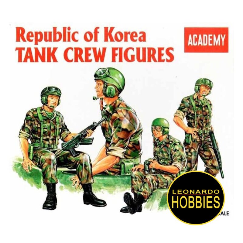 Republic of Korea Tank Crew Figures Escala 1/35 Academy 1369