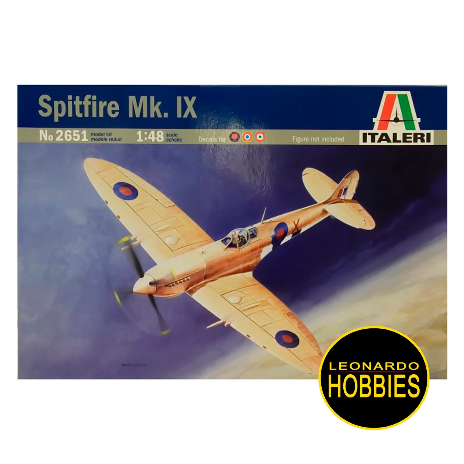Spitfire Mk.IX Escala 1/48 Italeri 2651
