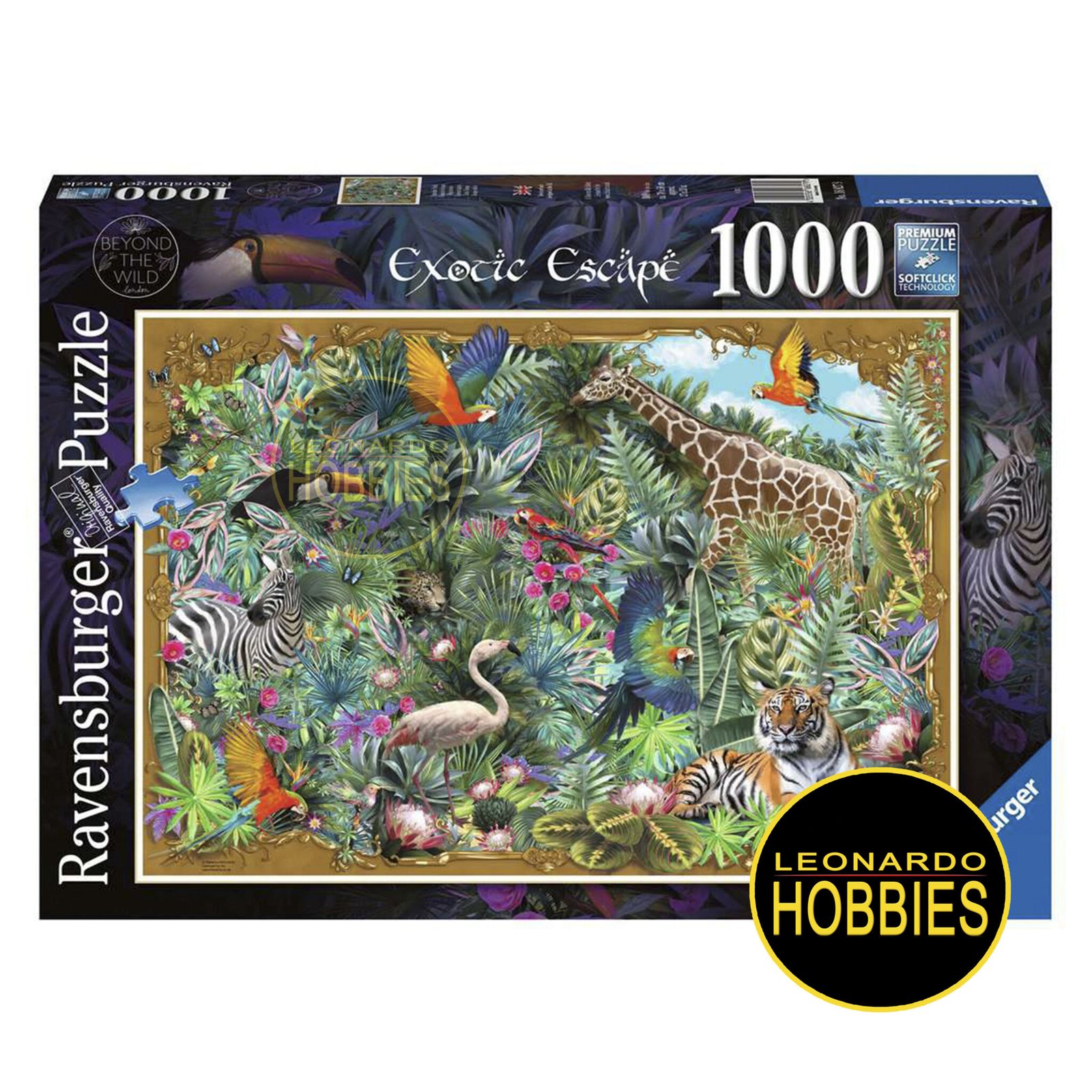 Puzzle Animaux de la jungle Ravensburger-12660 200 pièces Puzzles