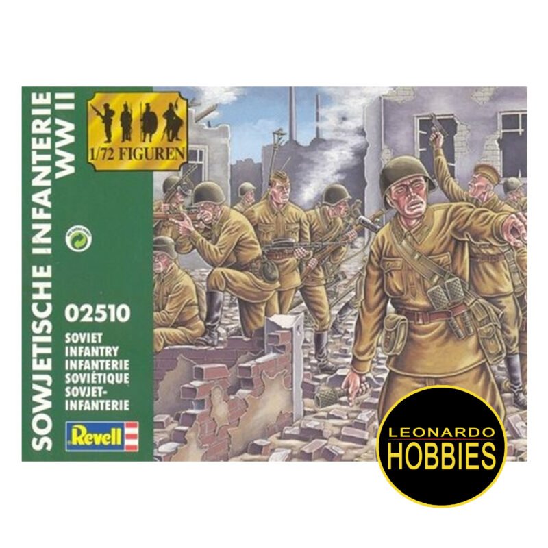 Soviet Infantry WWII Escala 1/72 Revell 2510