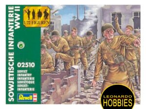 Soviet Infantry WWII Escala 1/72 Revell 2510