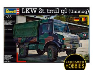 LKW 2t. tmil gl (Unimog) Escala 1/35 Revell 3082