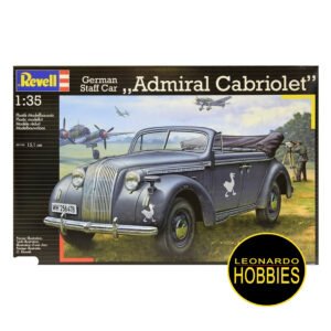 German Staff Car Admiral Cabriolet Escala 1/35 Revell 3099