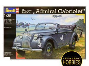 German Staff Car Admiral Cabriolet Escala 1/35 Revell 3099
