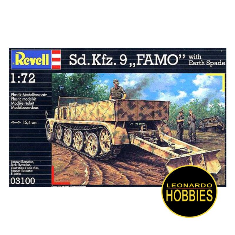 Sd.Kfz 9 Famo Escala 1/72 Revell 3100