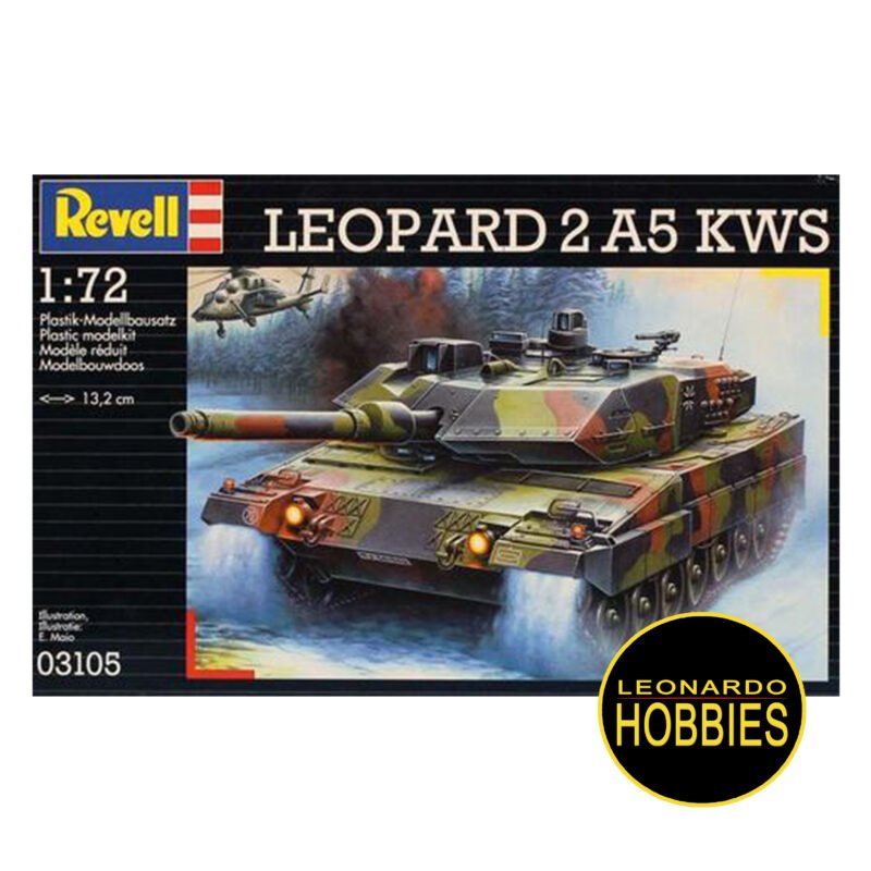 Leopard 2A5 Escala 1/72 Revell 3105