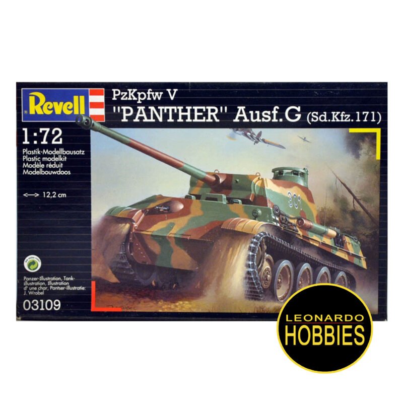 Pzkpfw V Panther Ausf.G Escala 1/72 Revell 3109