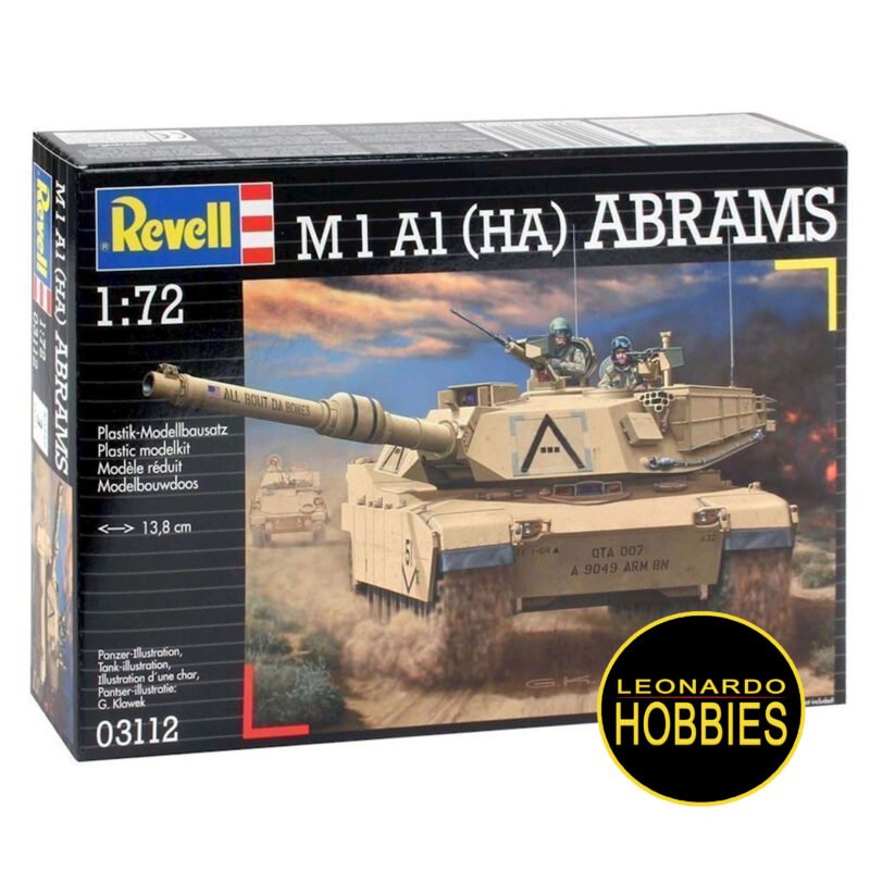 M1A1 (HA) Abrams Escala 1/72 Revell 3112