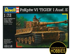 PzKpfw VI Tiger I Ausf.E Escala 1/72 Revell 3116