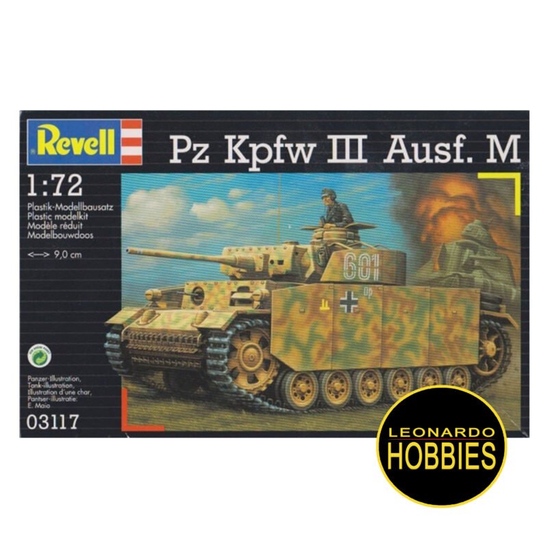 Panzer III Ausf. M Escala 1/72 Revell 3117