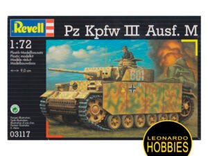 Panzer III Ausf. M (2001) Escala 1/72 Revell 3117