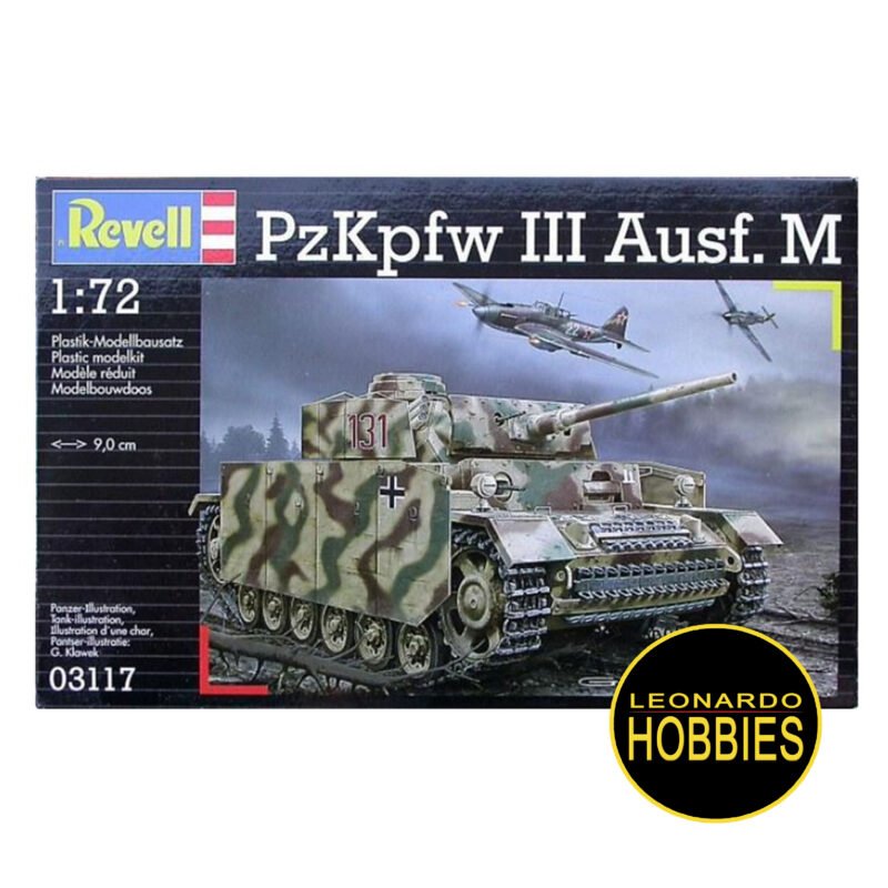 Panzer III Ausf. M (2010) Escala 1/72 Revell 3117